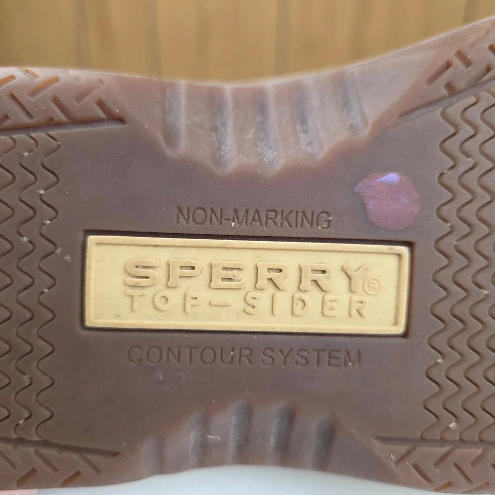 Sperry Top-Sider Mens Billfish 3-Eye Boat Shoes Tan Leather Mesh 0799023 10M
